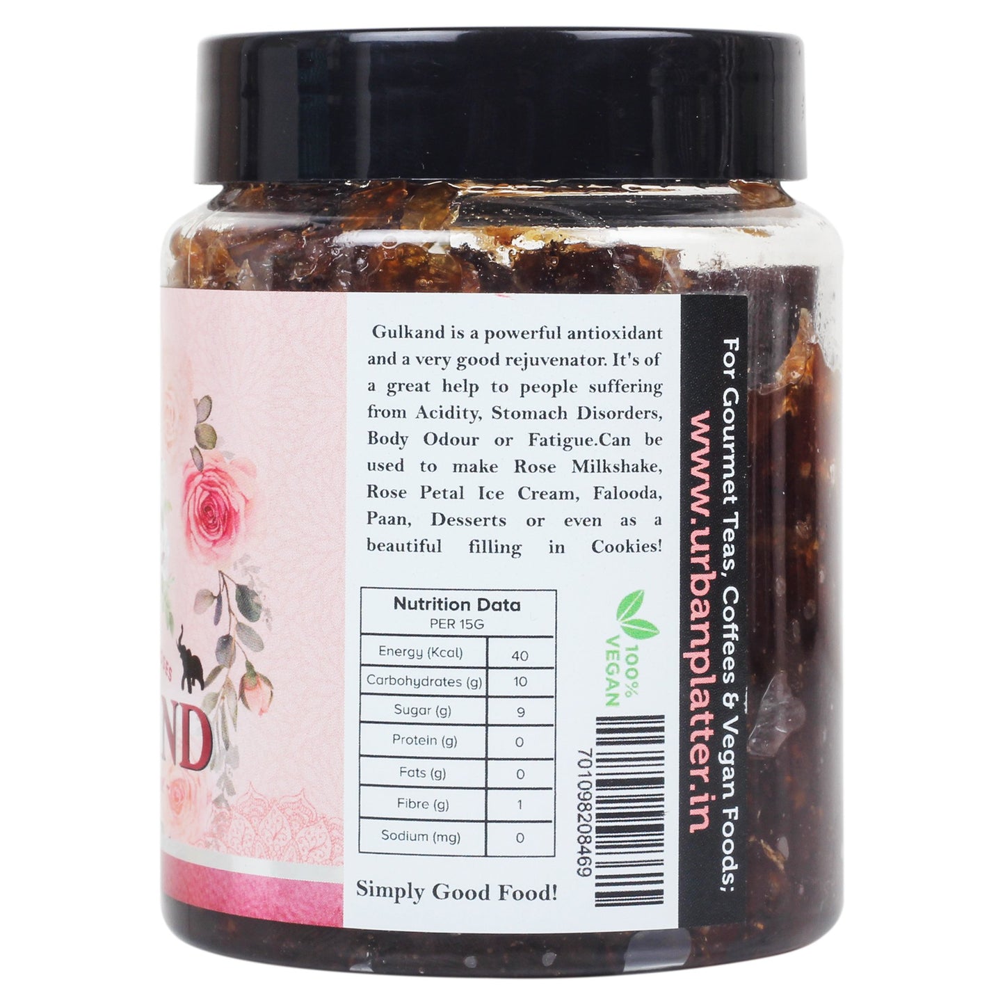 Natural Himalayan Gulkand (Rose Petal Jam)