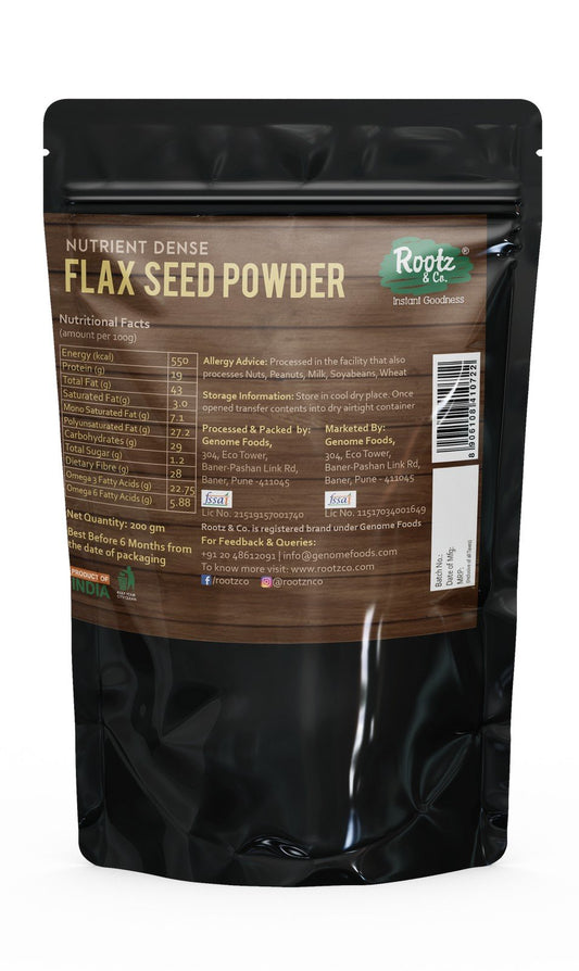 Natural Flax Seed Powder