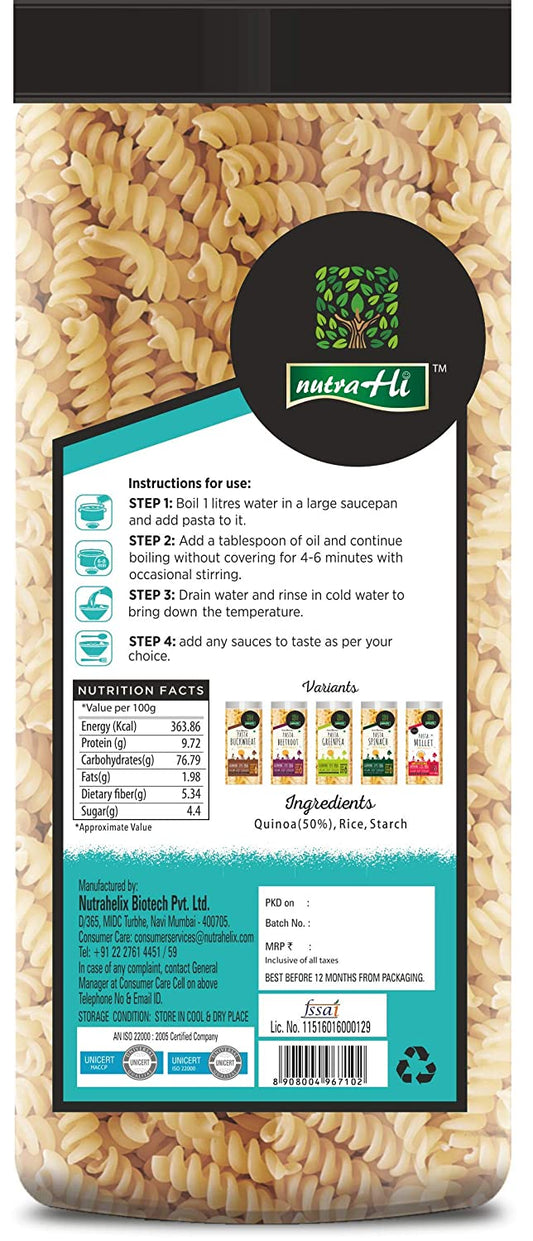 Gluten Free Pasta RICH QUINOA - 200gm