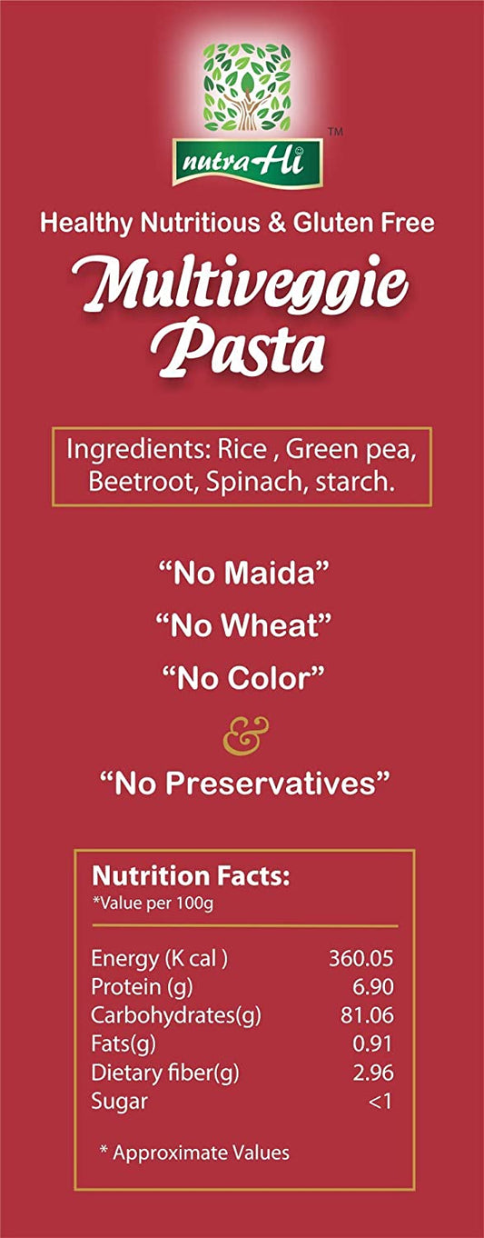 Gluten Free Pasta MULTI-VEGGIE - 250g