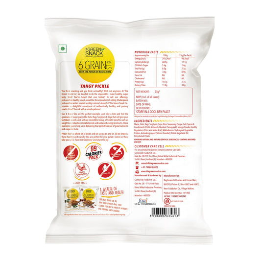 6 Grain Stix Tangy Pickle 25g