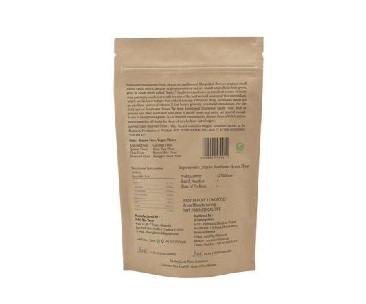 Organic Sunflower Seeds Flour