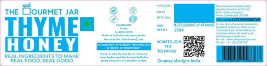 Thyme Honey 250g
