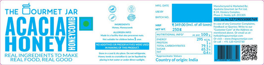 Acacia Honey with Honeycomb 250g