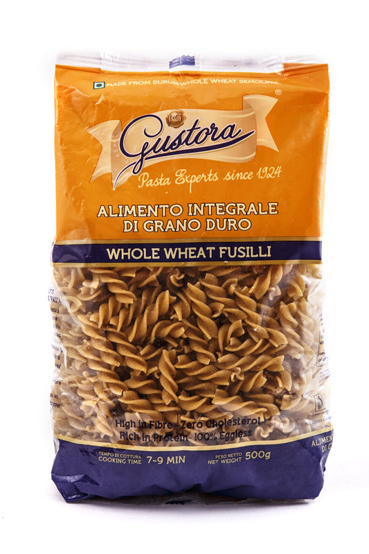WHOLE WHEAT FUSILLI 500g