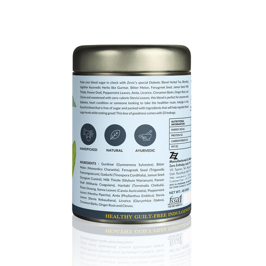 Zevic Diabetic Blend Tea 50gm - 25 servings