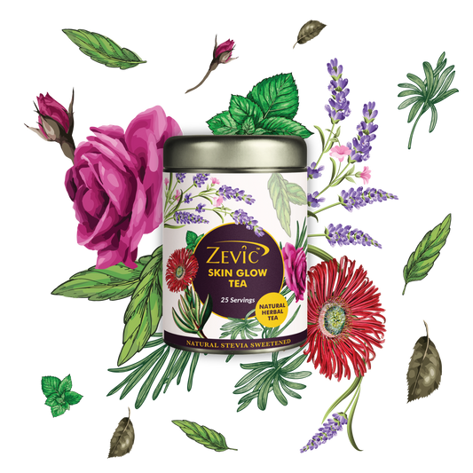Zevic Skin Glow Tea 50gm - 25 servings