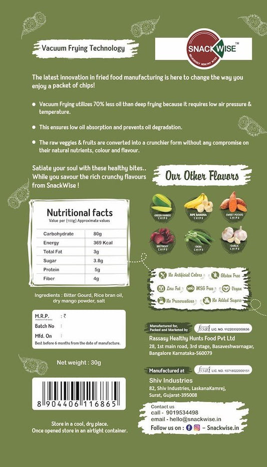 Bitter Gourd Chips, 30g