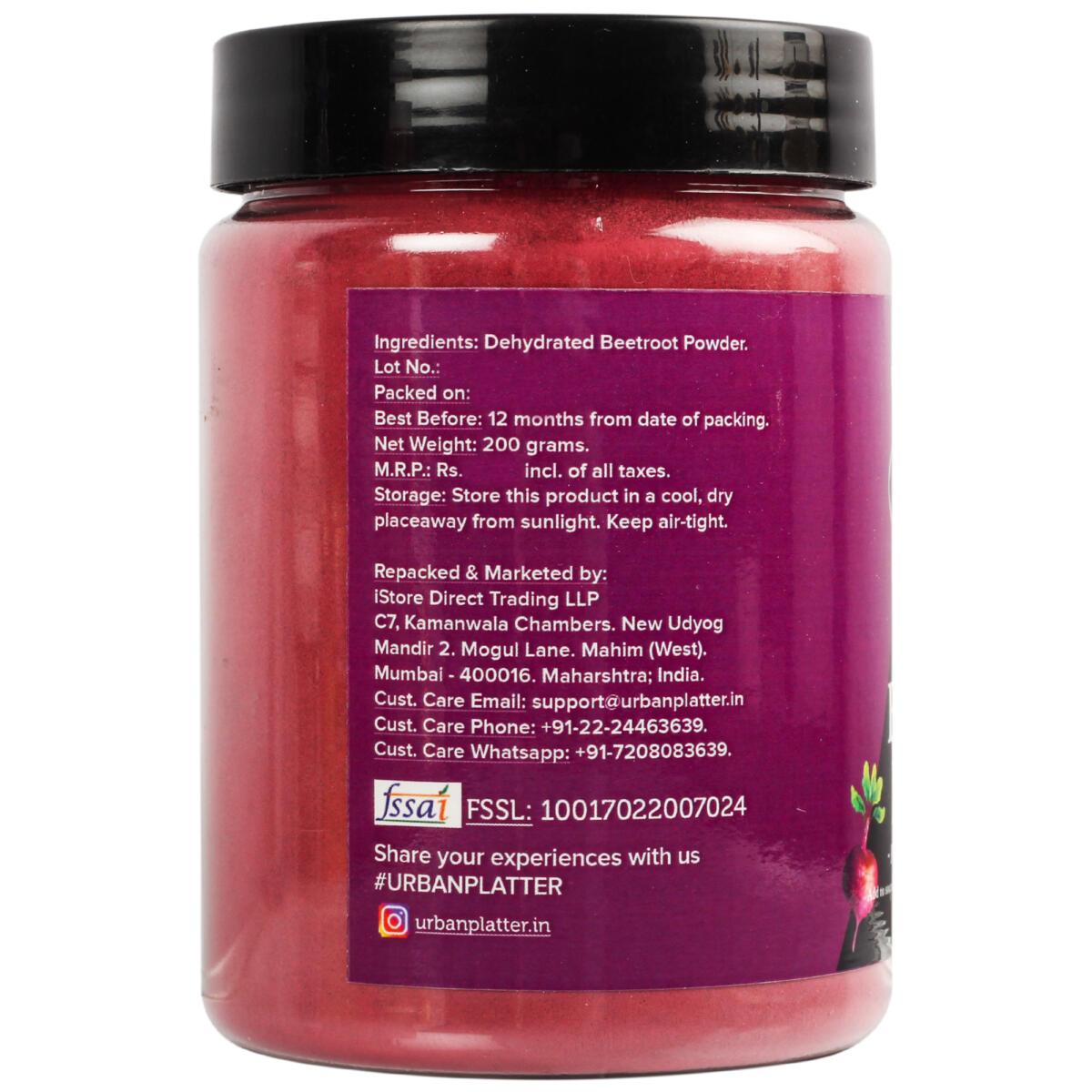 Dehydrated Beetroot Powder