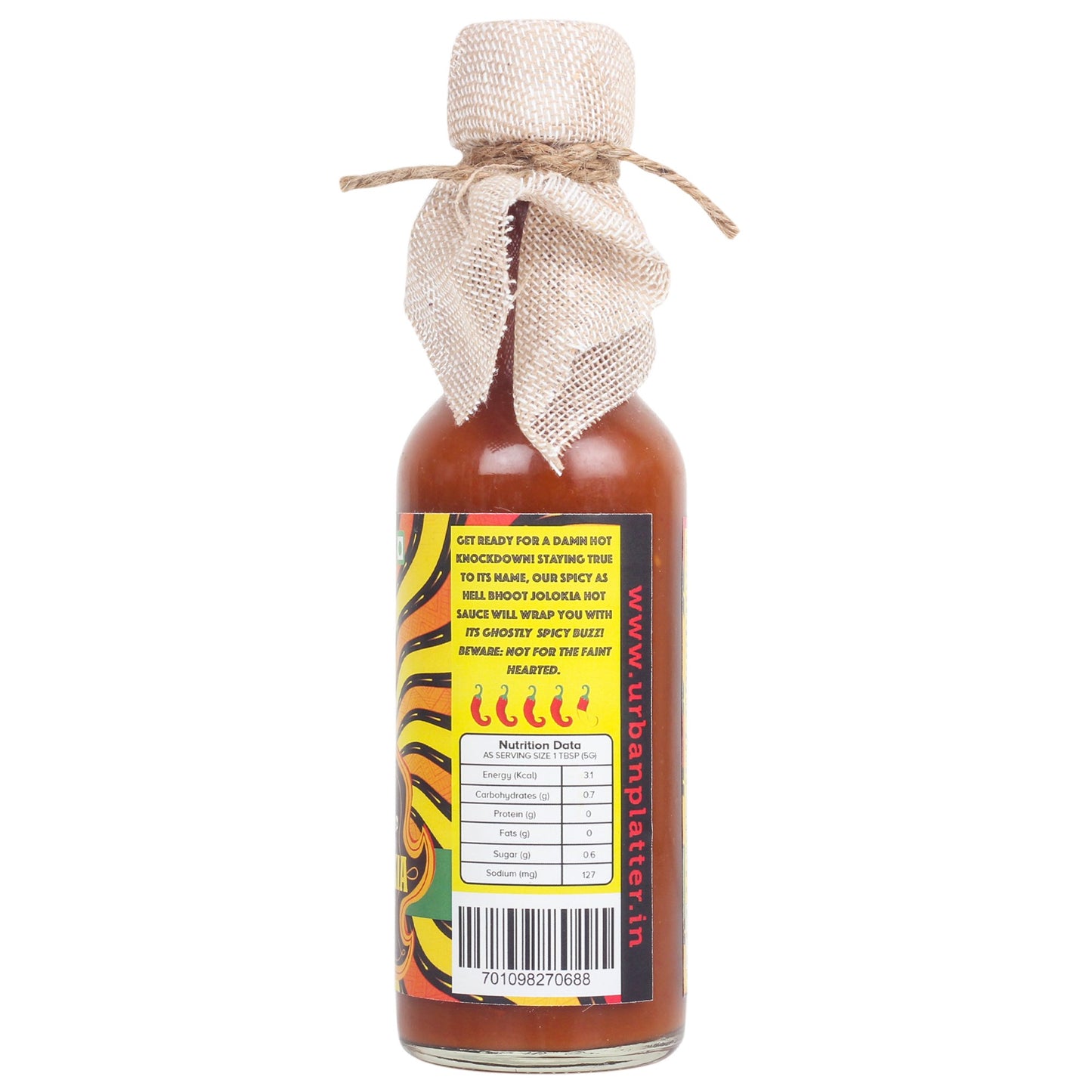 Bhoot Jolokia Hot Sauce, Very Spicy