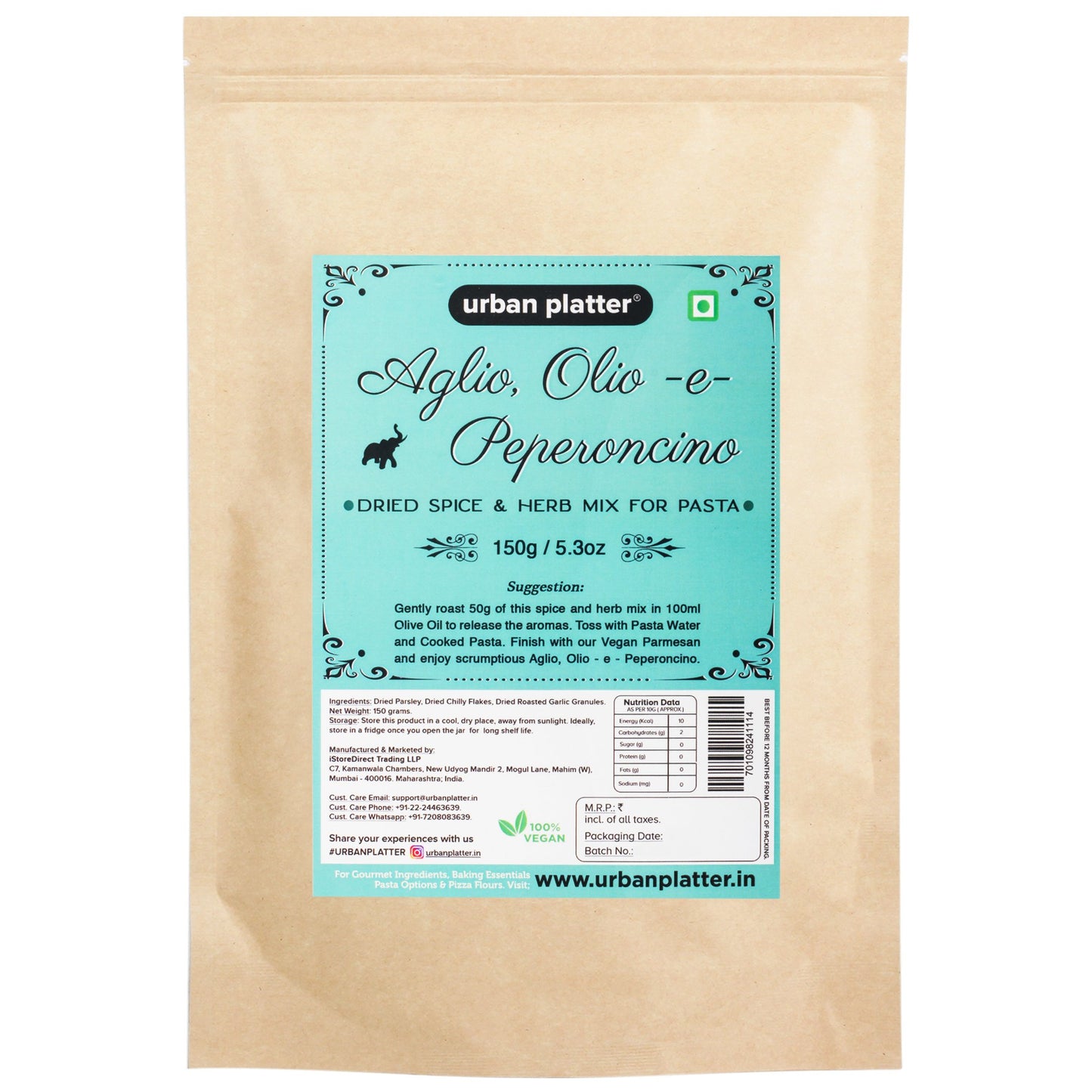 Aglio Olio E Peperoncino Italian Pasta Spice Mix