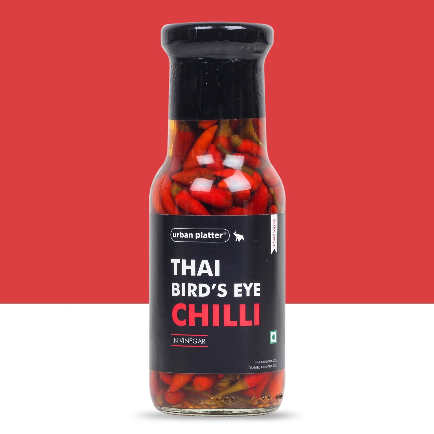 Extra Spicy Thai Bird's Eye Chilli in Vinegar