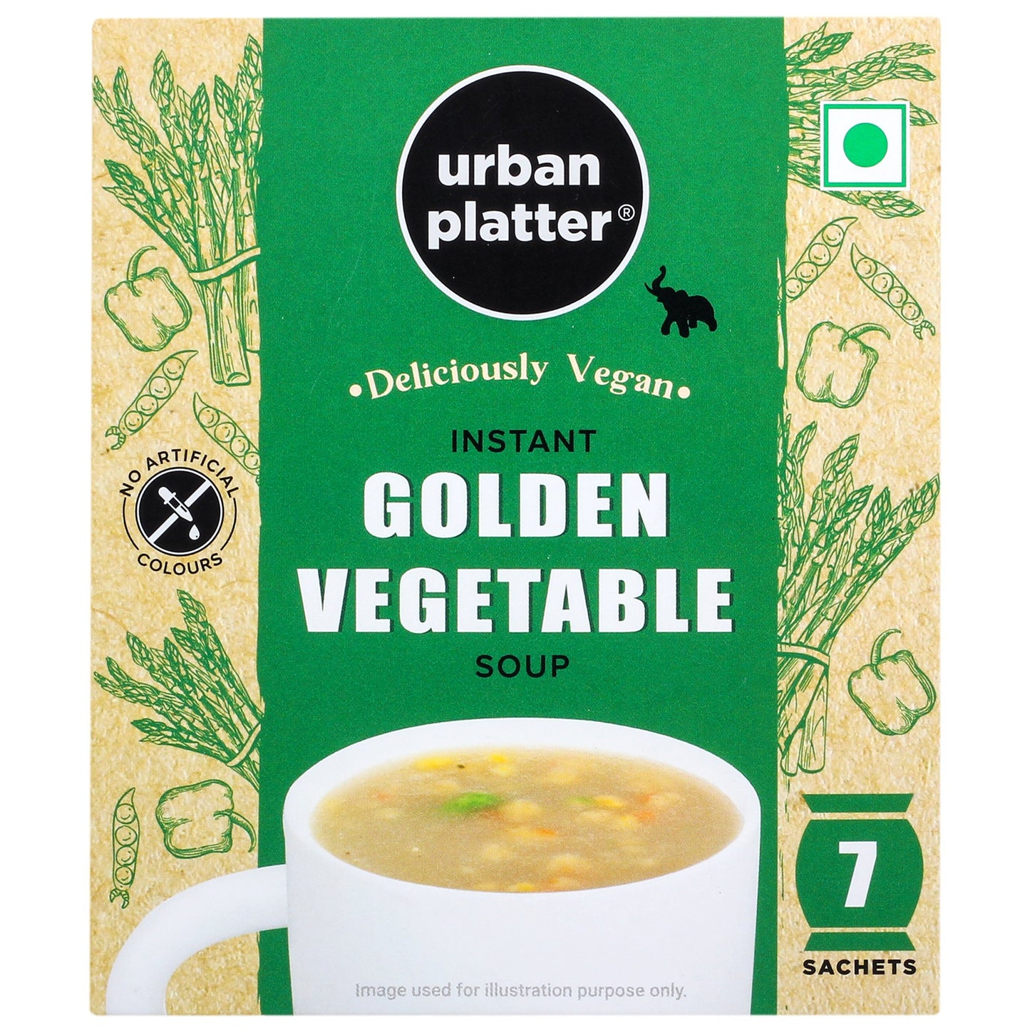 Instant Golden Vegetable Cup Soup