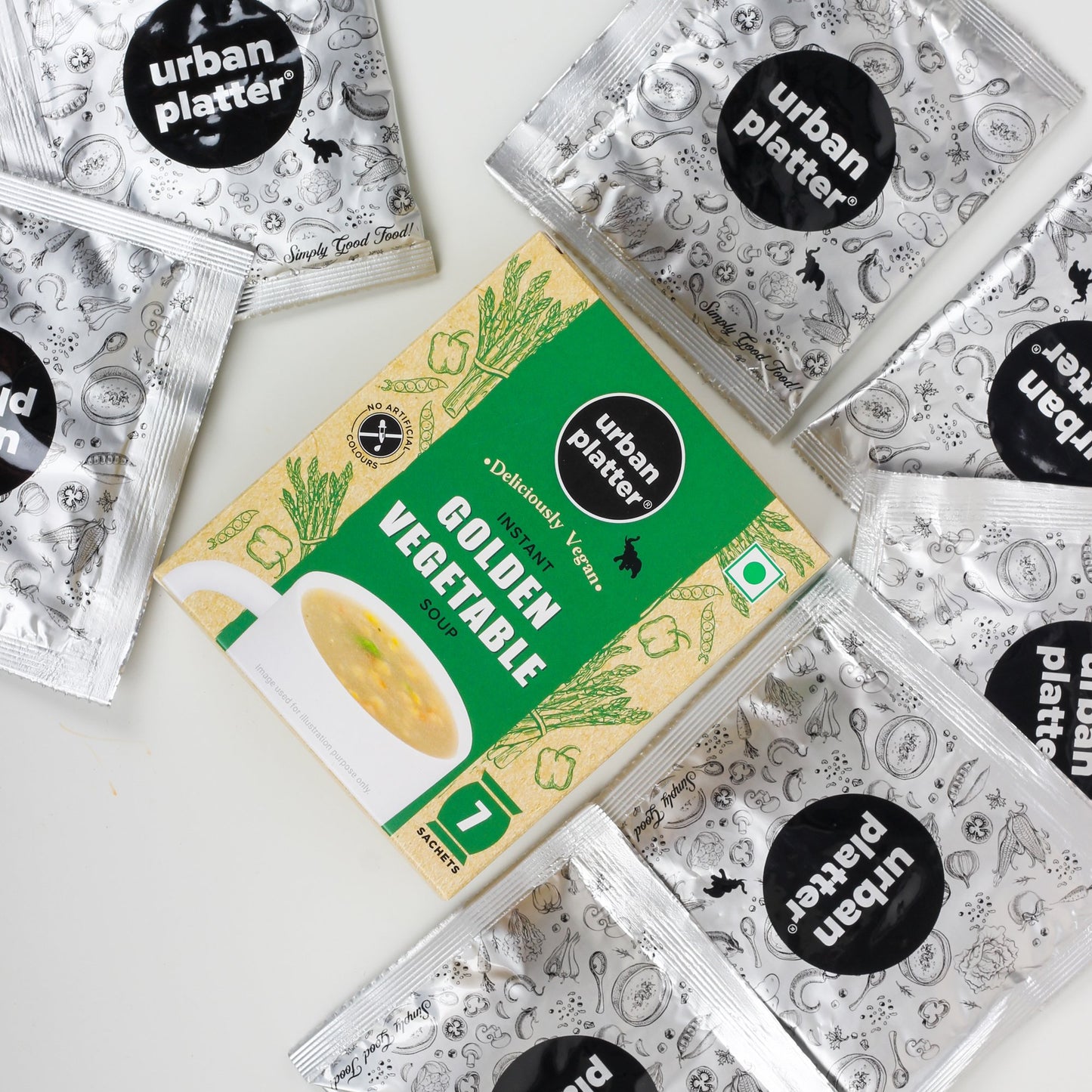 Instant Golden Vegetable Cup Soup