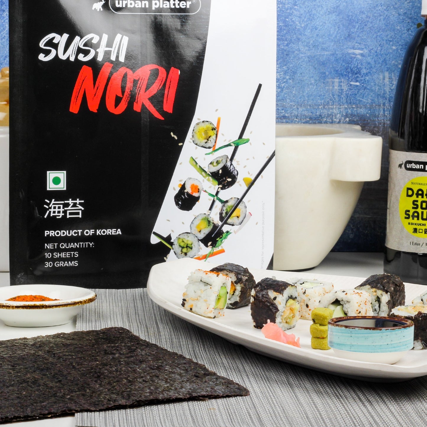 Sushi Nori Sheets (Roasted Seaweed Laver)