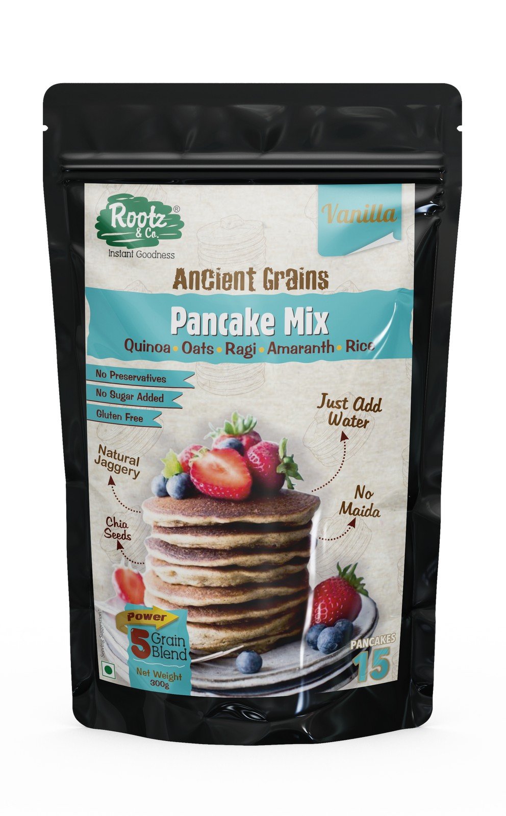 Test Manash of Healthy Instant Pancake Mix -  Gluten Free, No Maida, No Sugar