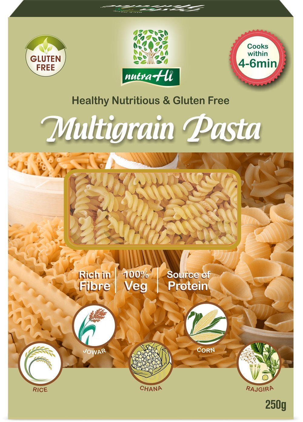 Gluten Free Pasta MULTI-GRAIN - 250g