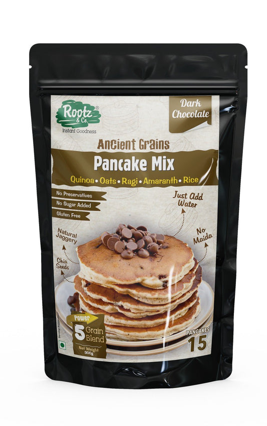 Test Manash of Healthy Instant Pancake Mix -  Gluten Free, No Maida, No Sugar