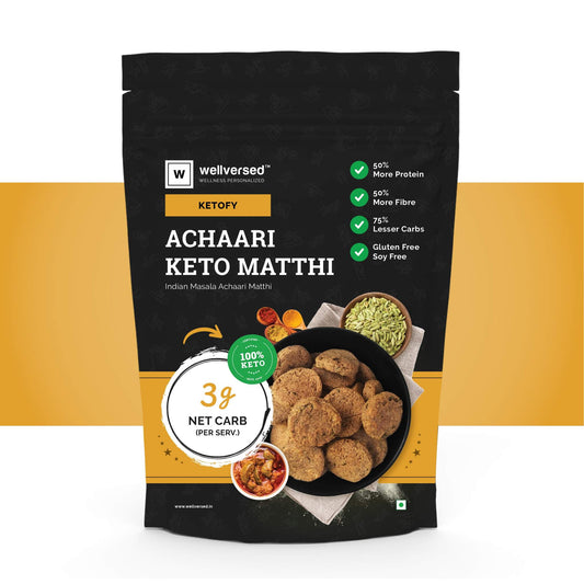 Ketofy - Achaari Keto Matthi