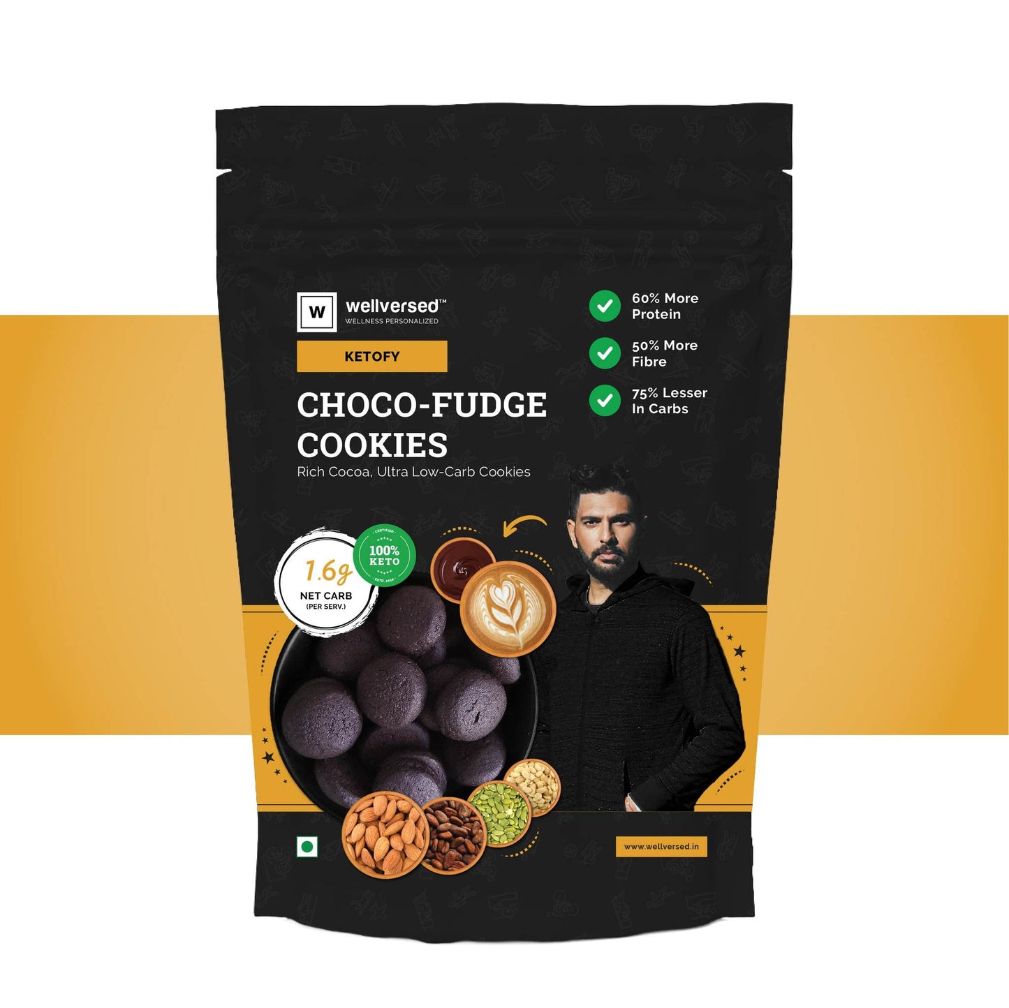 Ketofy - Choco Fudge Cookies