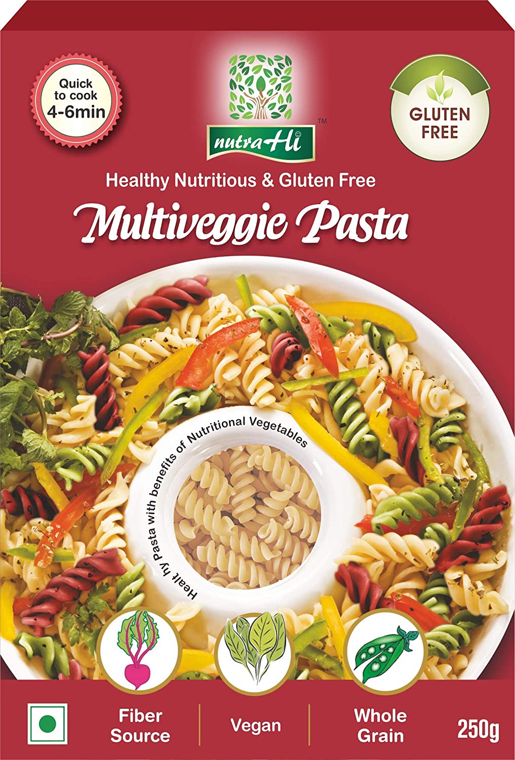 Gluten Free Pasta MULTI-VEGGIE   - 250g