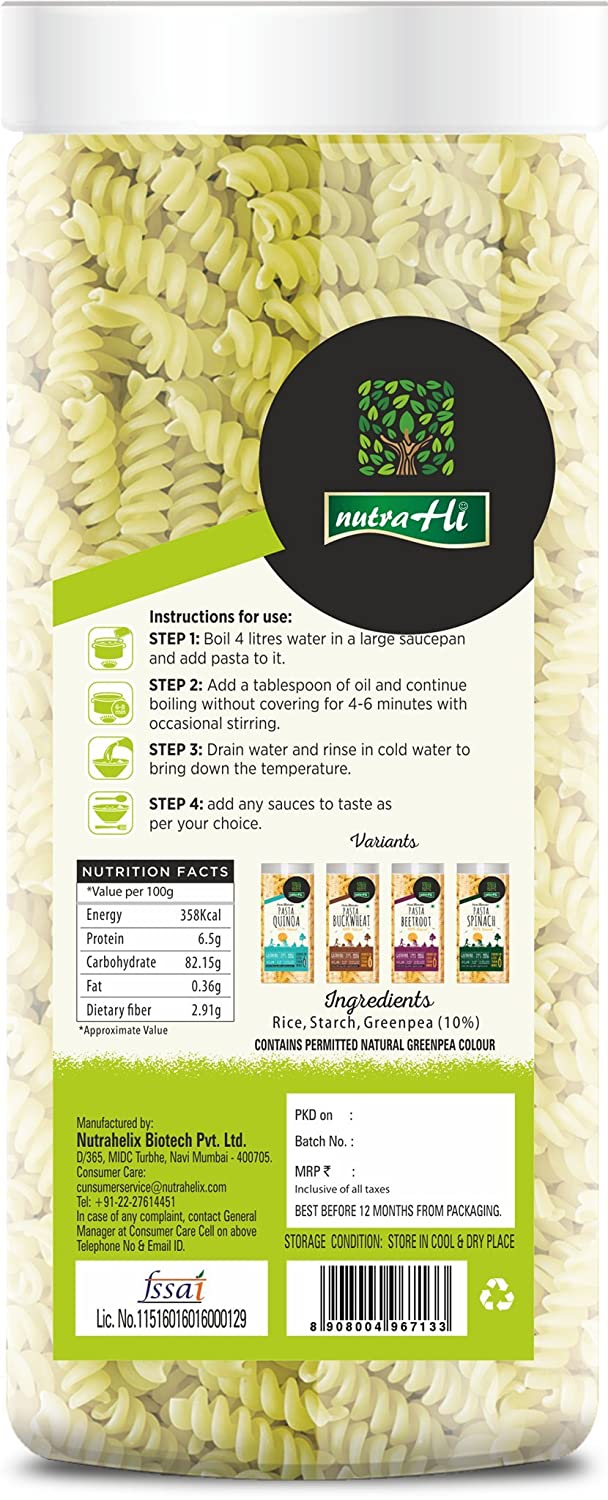 Gluten Free Pasta GREENPEA - 200gm
