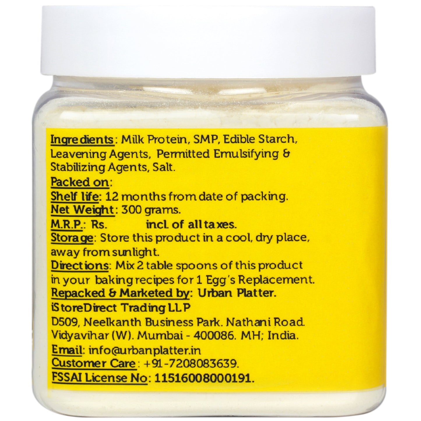 Egg-Replacement Powder