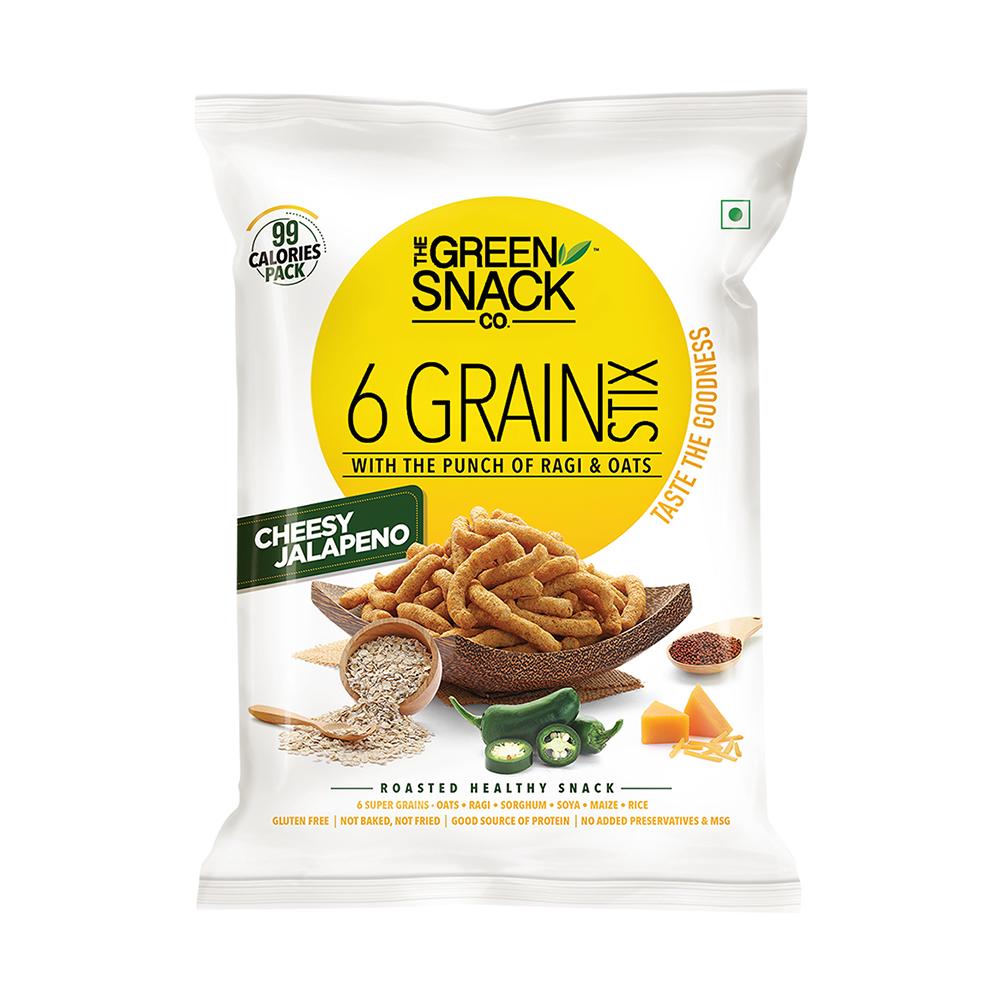 6 Grain Stix Cheesy Jalapeno 25g