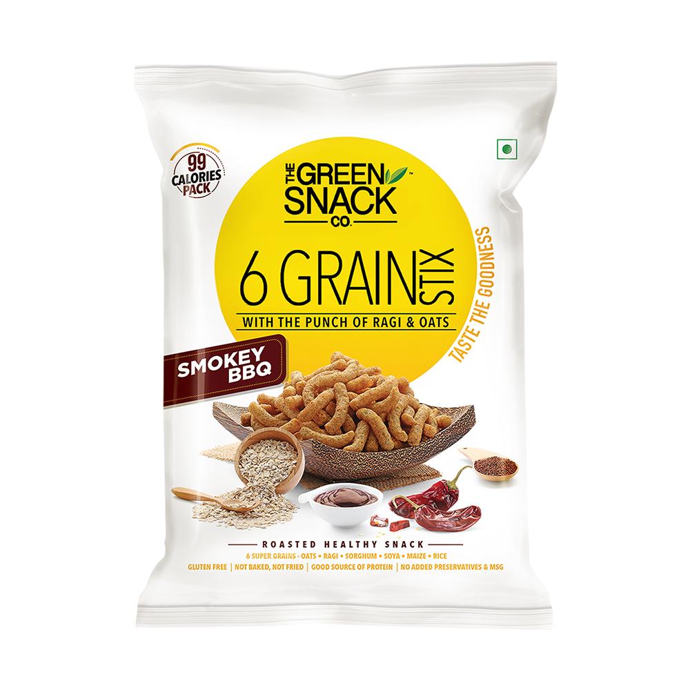 6 Grain Stix Smokey BBQ 25g