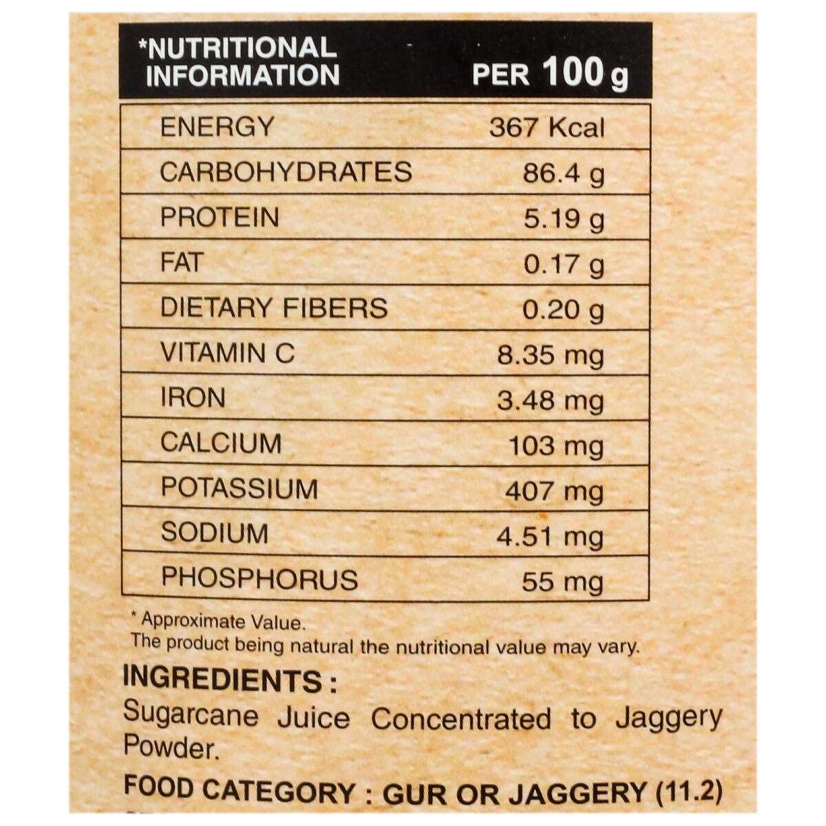 Organic Cane Jaggery