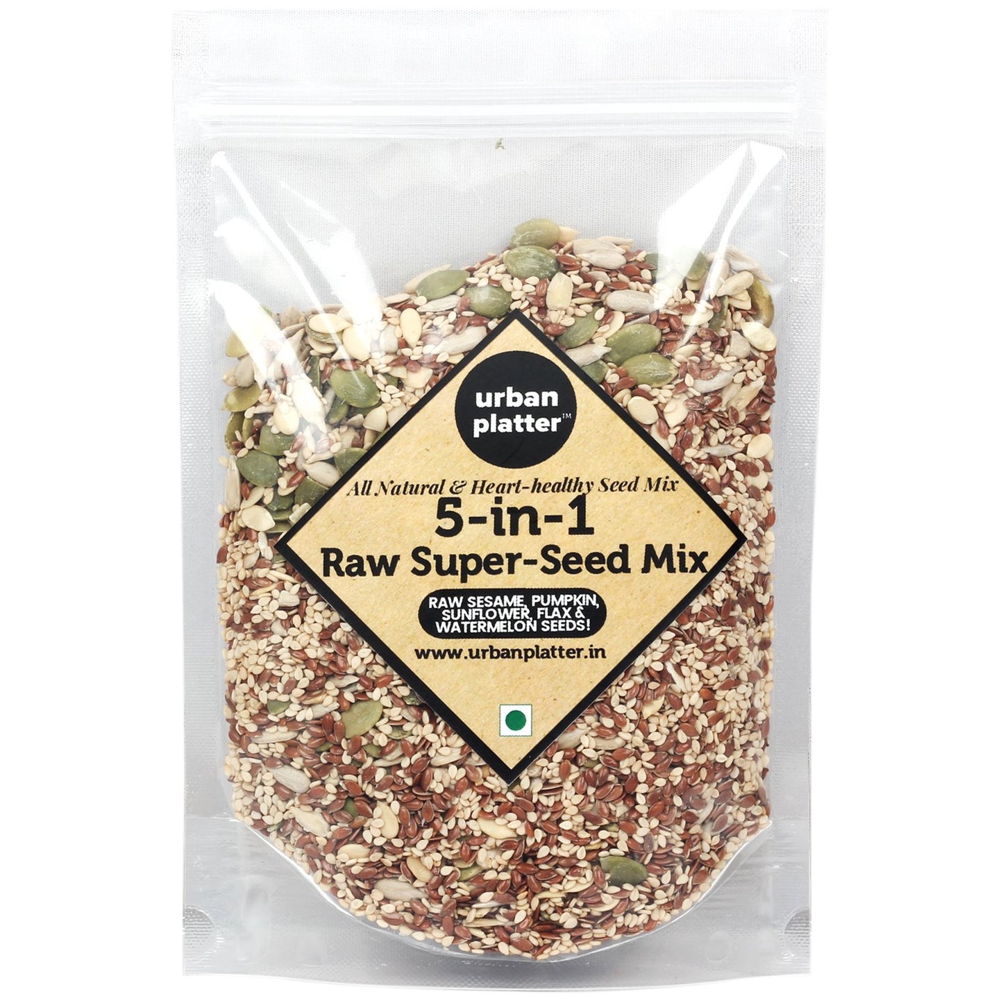 5-in-1 Raw Seeds Mix