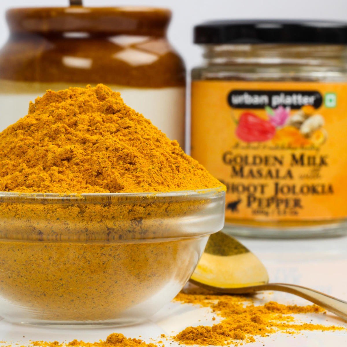 Golden Milk Masala with Bhoot Jolokia Pepper