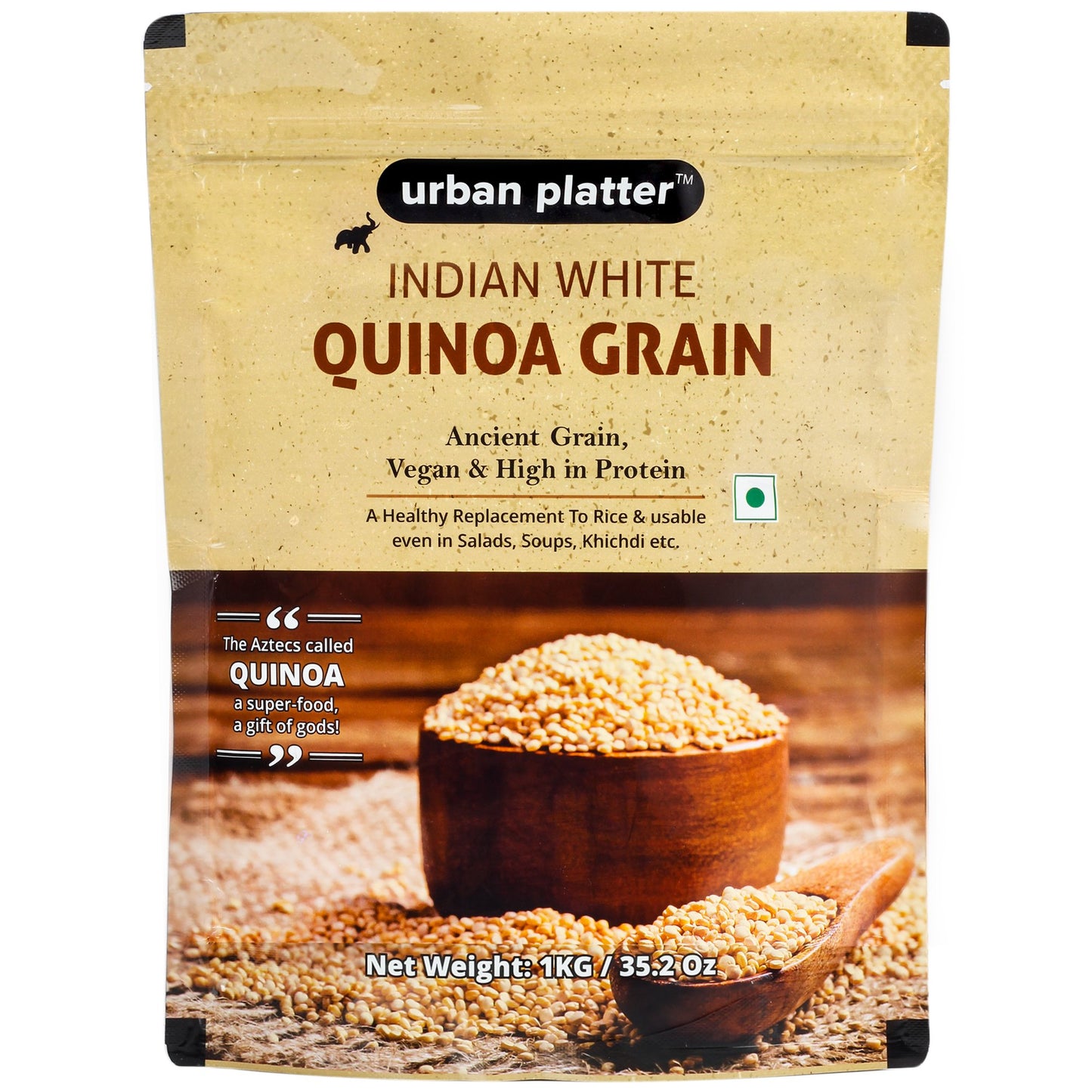 Whole White Indian Quinoa Grain