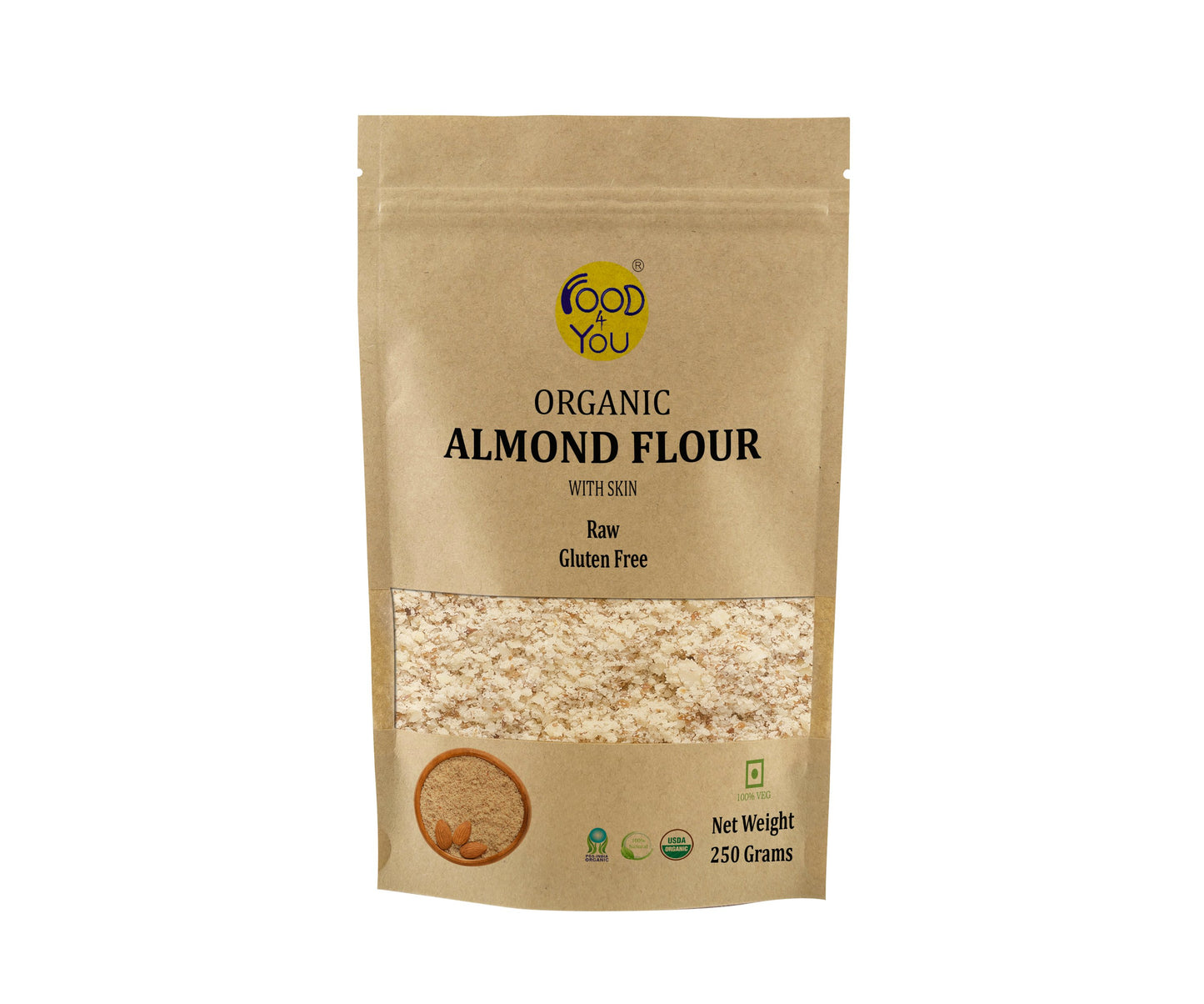 Organic Almond Flour With Skin