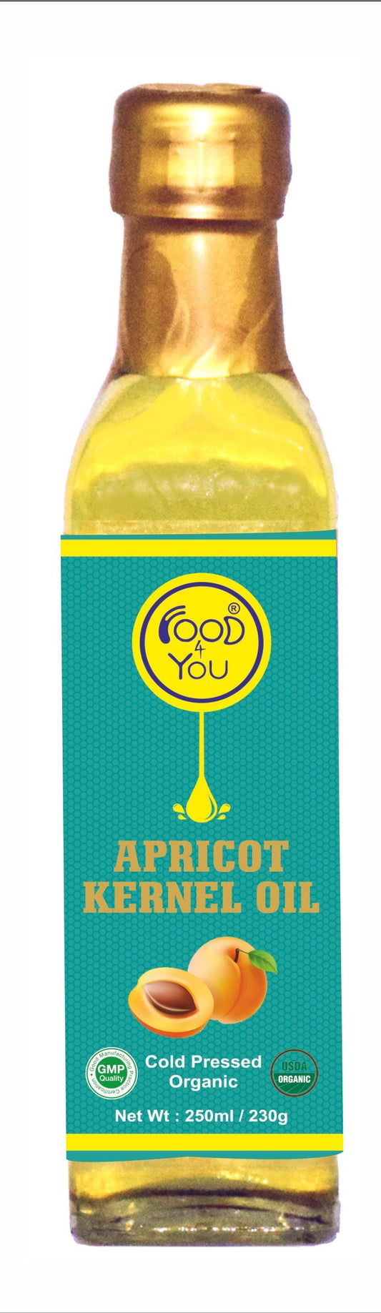 Organic Cold Pressed Apricot Kernel Oil