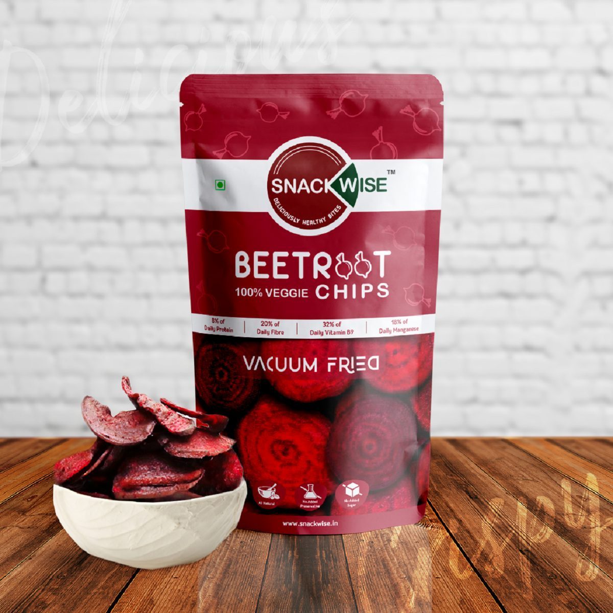 Beetroot Chips, 40g
