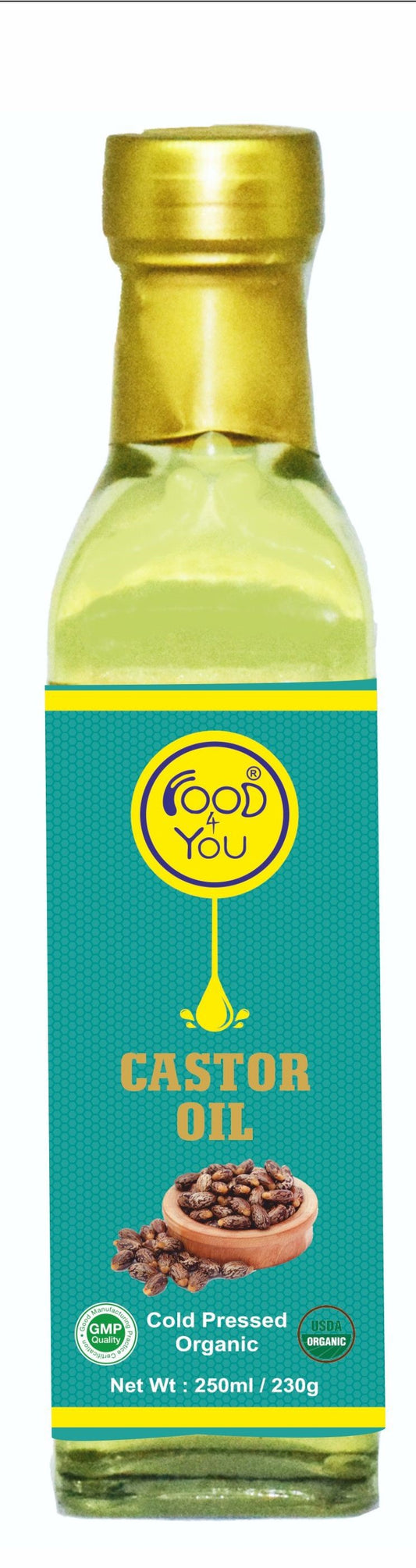 Organic Cold Pressed Castor Oil