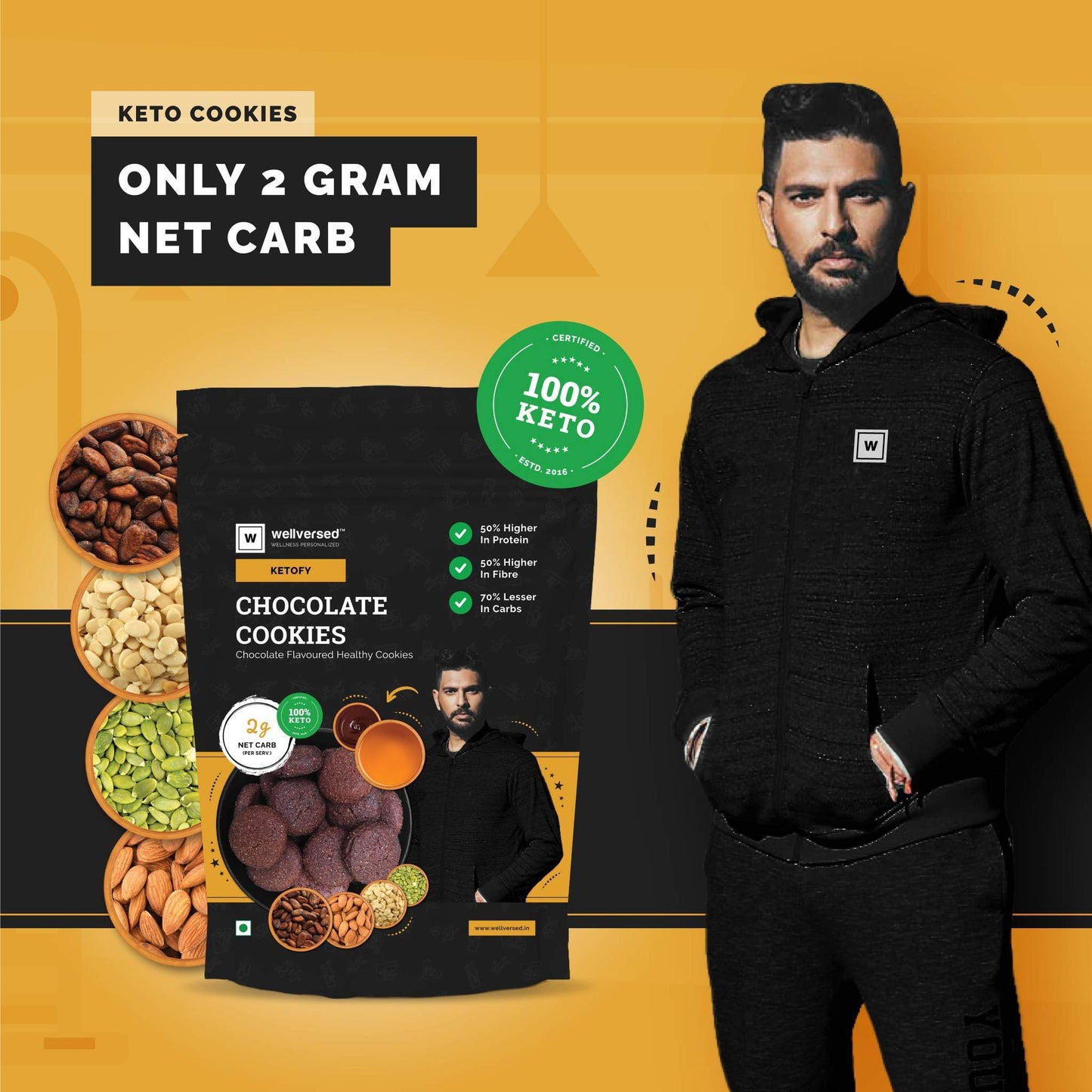 Ketofy - Chocolate Keto Cookies