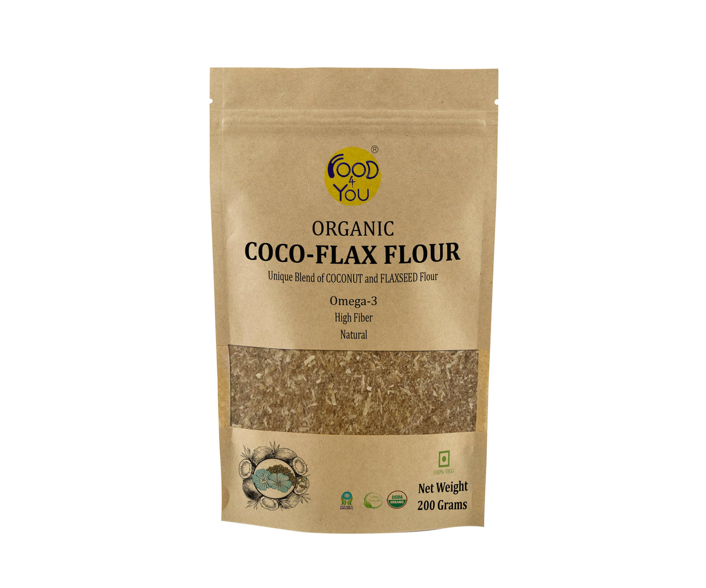 Organic Coco-Flax Flour