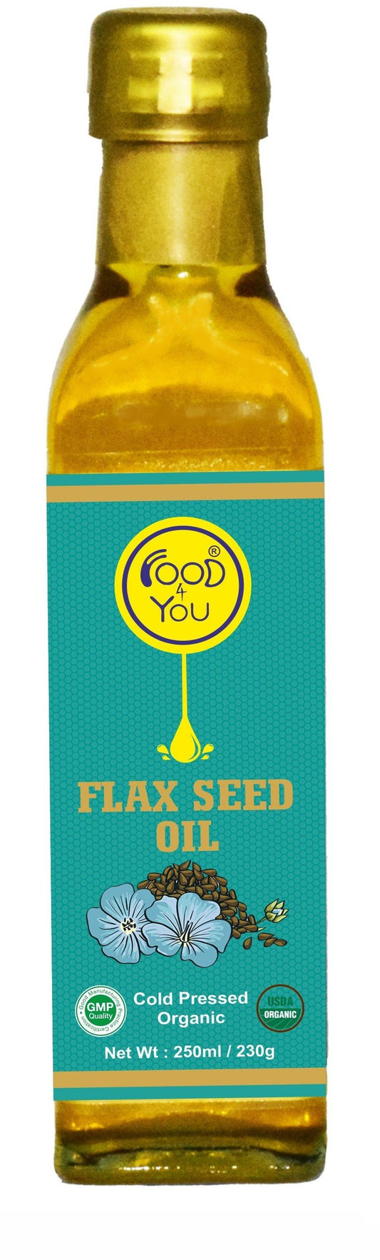 Organic Cold Pressed Flaxseed Oil