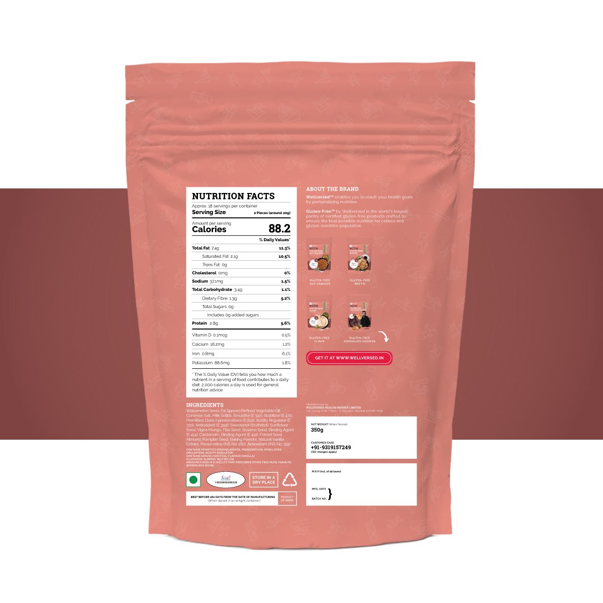 Gluten Free Cookies - Wellversed