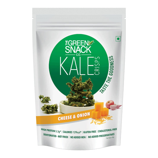 Kale Chips Cheese & Onion 30g