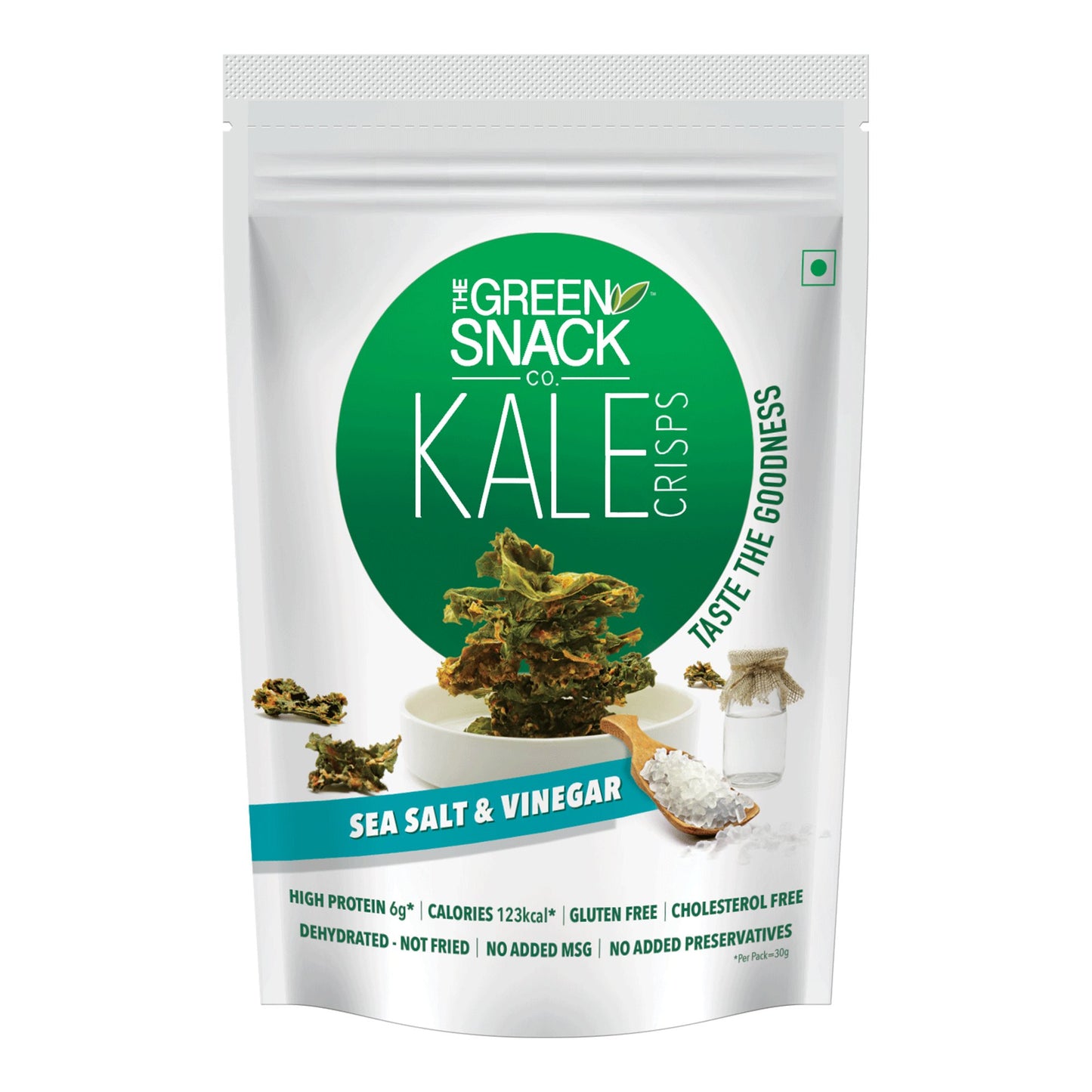 Kale Chips Sea Salt & Vinegar 30g