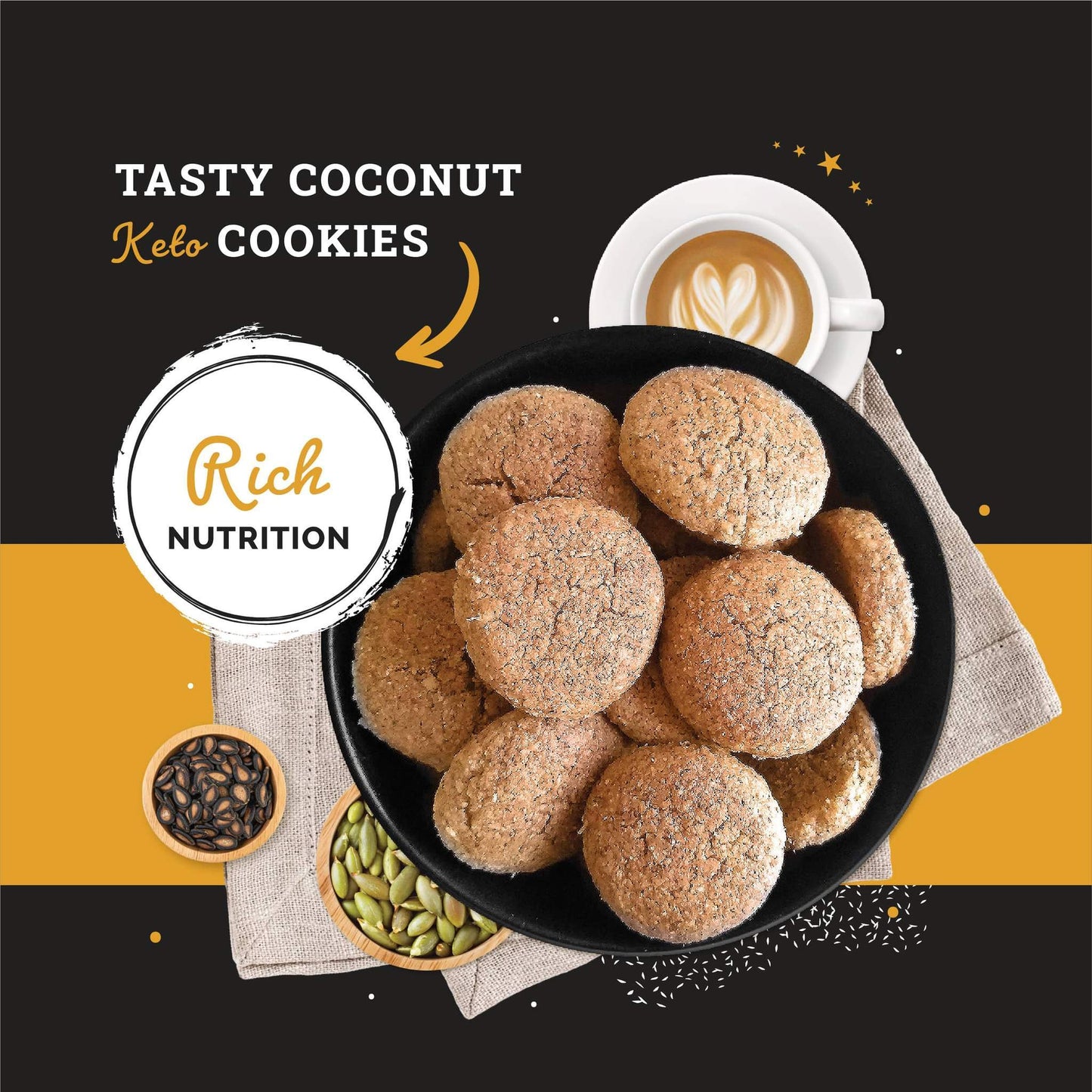 Ketofy - Coconut Keto Cookies