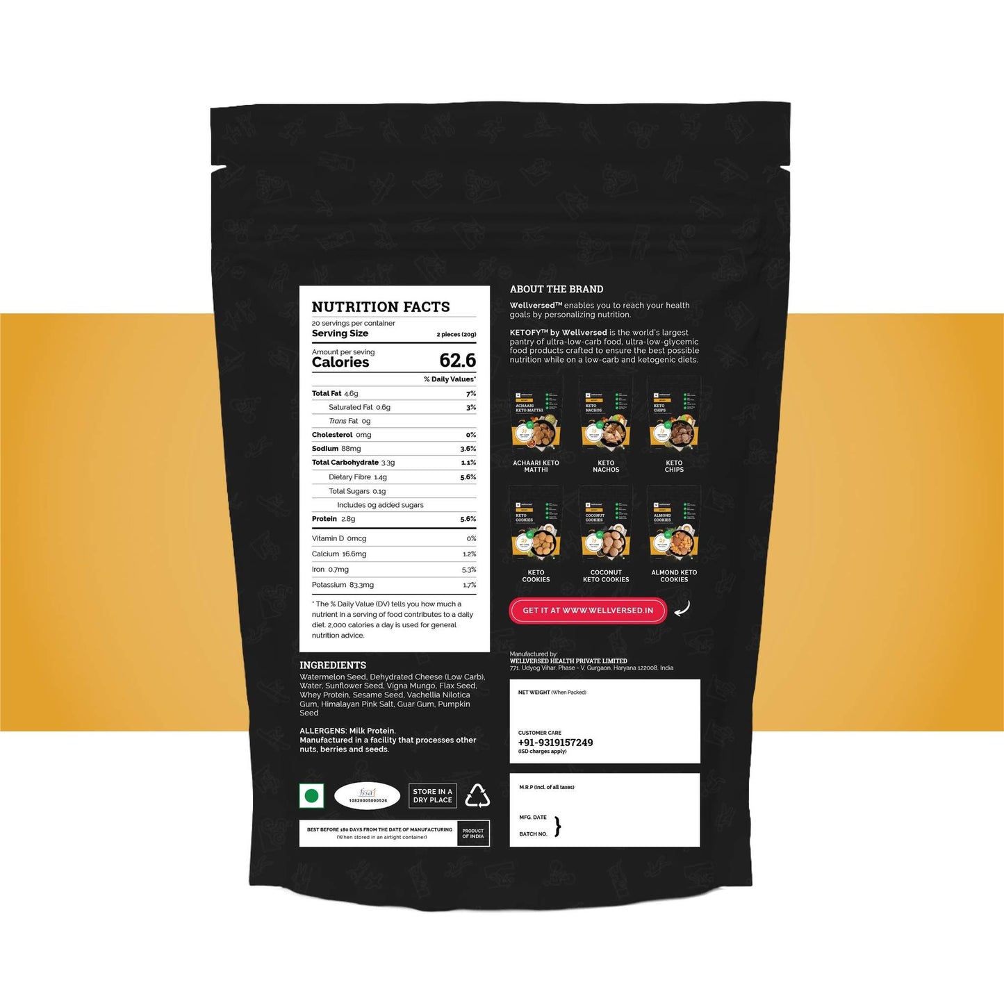 Ketofy - Cheese Crackers