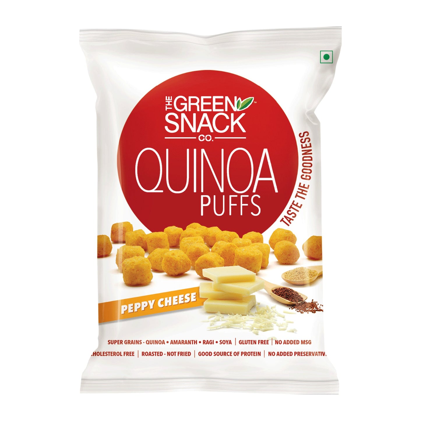 Quinoa Puffs Peppy Cheese - 50g