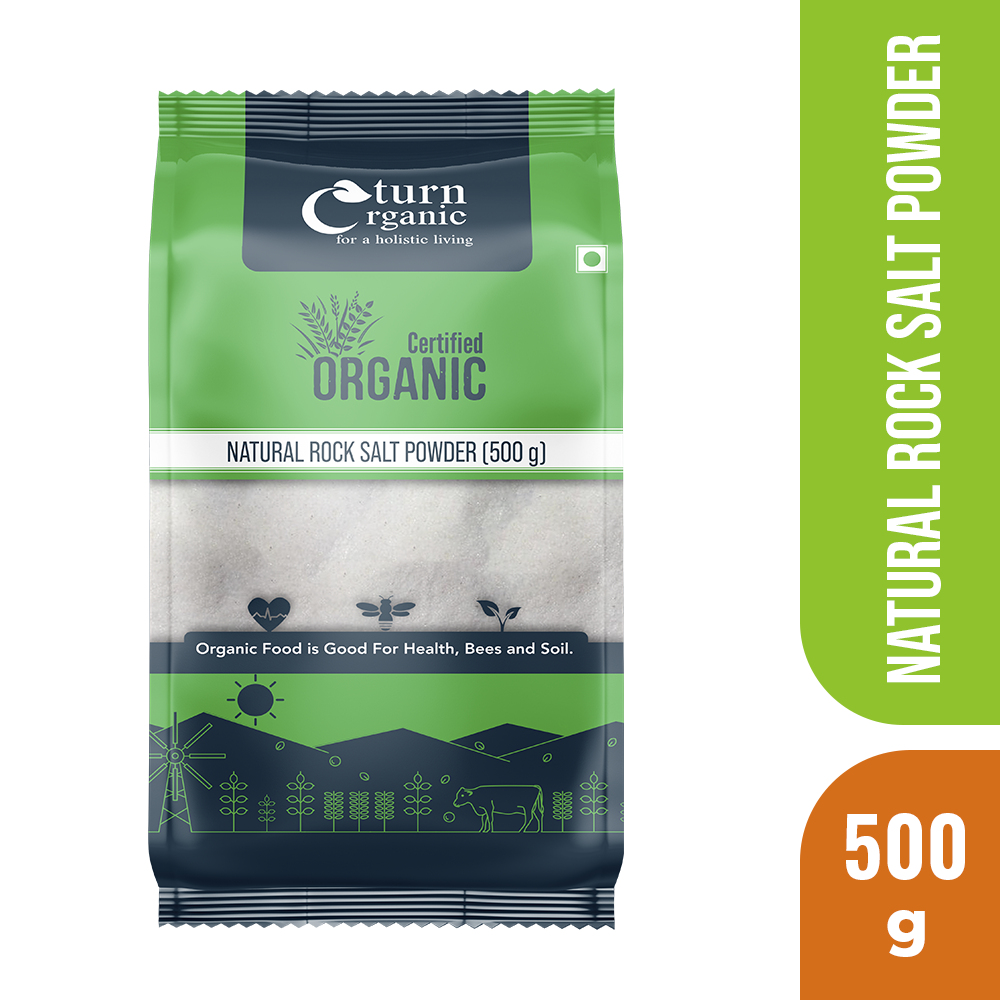 Natural Rock Salt Powder, 500g