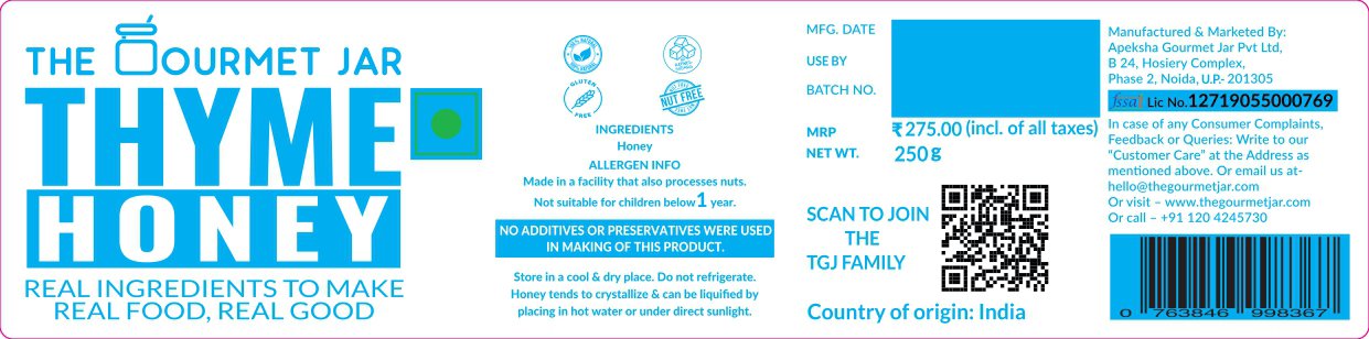 Thyme Honey 250g