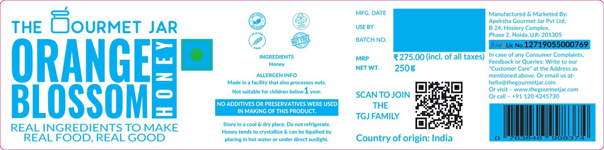Orange Blossom Honey 250g