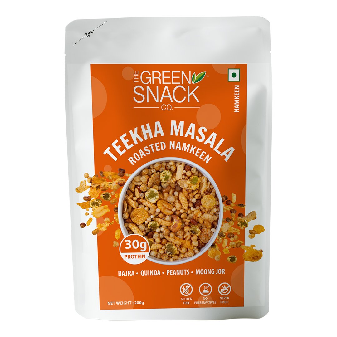 Nuts & Seeds Roasted Namkeen Theeka Masala 100g